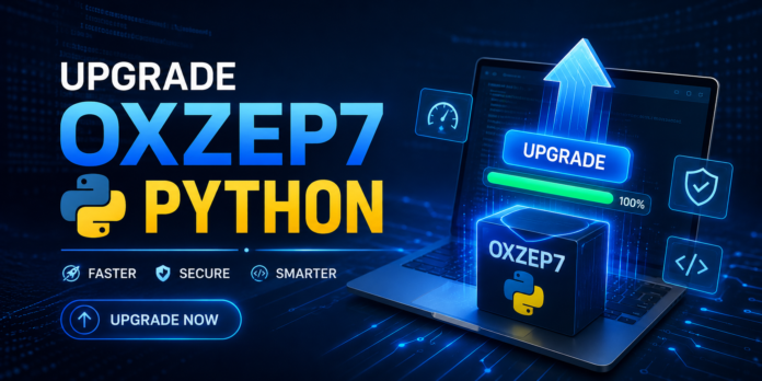 upgrade oxzep7 python