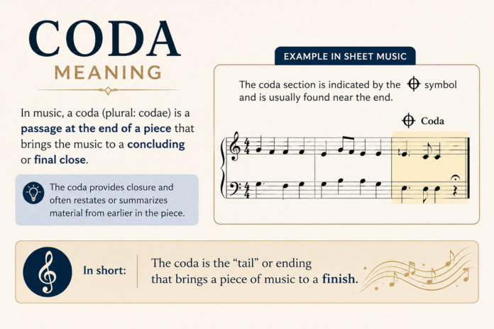Coda Meaning