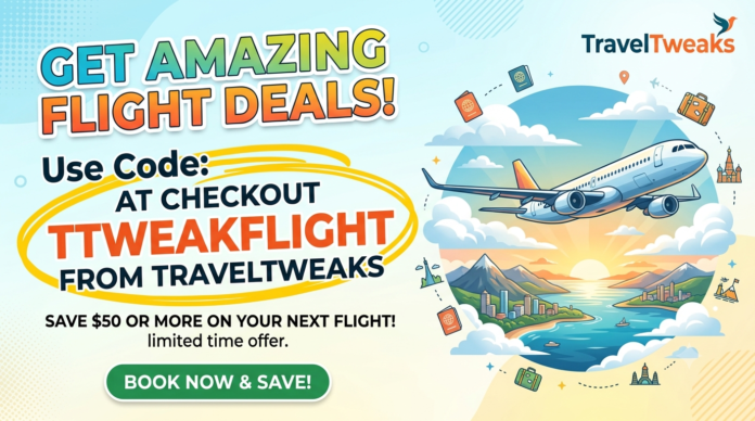 ttweakflight discount code from traveltweaks