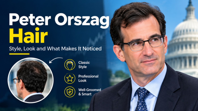 Peter Orszag Hair
